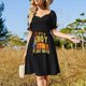 thumbnail image 4 of Vestido de manga corta "It's a boy story" Vestido vintage de verano para mujer, 4 of 7