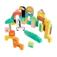 thumbnail image 4 of Juguete para Bebés Mattel Fisher-Price Bloques de la Jungla de Madera, 4 of 5