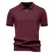 thumbnail image 1 of pstuiky camisetas de hombre, Suéter informal de manga corta con cuello vuelto, cómodo y liso para hombre camisas casuales para hombre xxl, 1 of 3