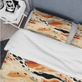 thumbnail image 4 of Designart "Sahara Mirage In Desert Yellow I" Abstract Bedding Covert Set - Modern & Contemporary Bed Set With 2 Shams, 4 of 5