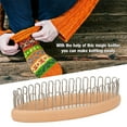 thumbnail image 3 of Sock Knitting Machine, DIY Knitting Machine Socks Leg Warmers  Crochet Ring Yarn Needle Knit Tools Knitting Loom Sock Loom with Crochet Hook and Needle for Sock Hat Scarf, 3 of 7