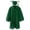 0-Dark Green195, variant on Little Boy Graduation Cap and Gown Set Breathable Lightweight School Ceremony Outfit