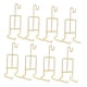 thumbnail image 5 of Cesta organizadora de almacenamiento para exhibir tazas de té y platillos, cesta para tazas de café Oro, 5 of 9