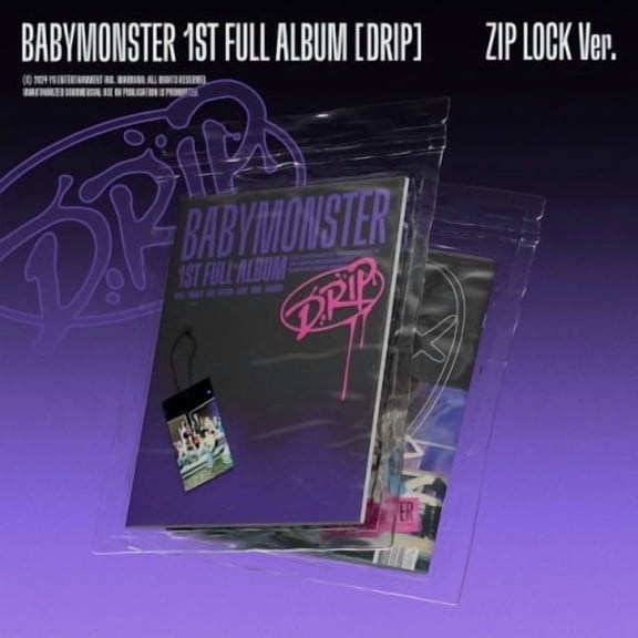BABYMONSTER - [DRIP] 1st FULL Album ZIP LOCK Version
