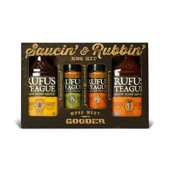 Saucin' & Rubbin' Kit (4 pack)