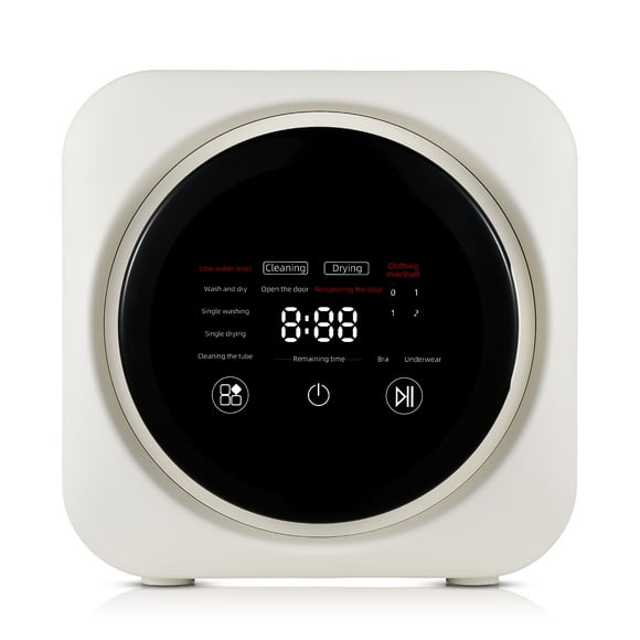 Portable Washing Machine and Dryer Combo 3.5L Capacity with 4 Modes Mini Washer for Underwear / Baby Clothes / Socks and Other Small Clothes Ideal for Apartment RV Travel Hotel Dormitory
