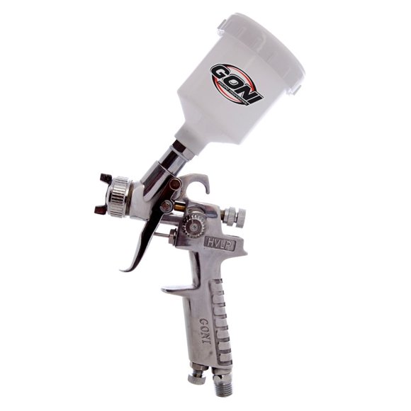 Pistola mini de gravedad HVLP vaso de 250cc Marca Modelo Estilo Tipo