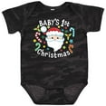 thumbnail image 3 of Inktastic Baby's 1st Christmas Santa with Candy Canes Boys or Girls Baby Bodysuit, 3 of 5
