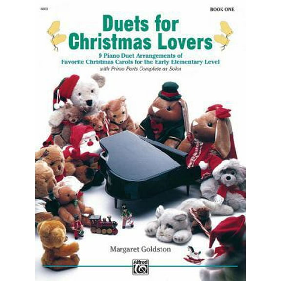 Pre-Owned Duets for Christmas Lovers, Bk 1: 9 Piano Duet Arrangements of Favorite Christmas Carols for the Early Elementary Level (Paperback) 0739003410 9780739003411