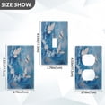thumbnail image 2 of Light Switch Cover Switch Plate Outlet Cover Plug Cover for Electrical Duplex Outlets Butterflies and Circular Motif, 2 of 6