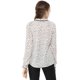 thumbnail image 5 of INSPIRE CHIC Blusa con cuello con volantes y lazo para mujer, blusa de manga larga con campana vintage Lunares blancos XL, 5 of 6