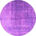 thumbnail image 1 of Ahgly Company Indoor Round Persian Pink Bohemian Area Rugs, 5' Round, 1 of 4