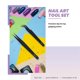 thumbnail image 3 of Nail Art Rhinestones Eyelashes Extension Straight & Curved Tweezers Tool Set-, 3 of 5
