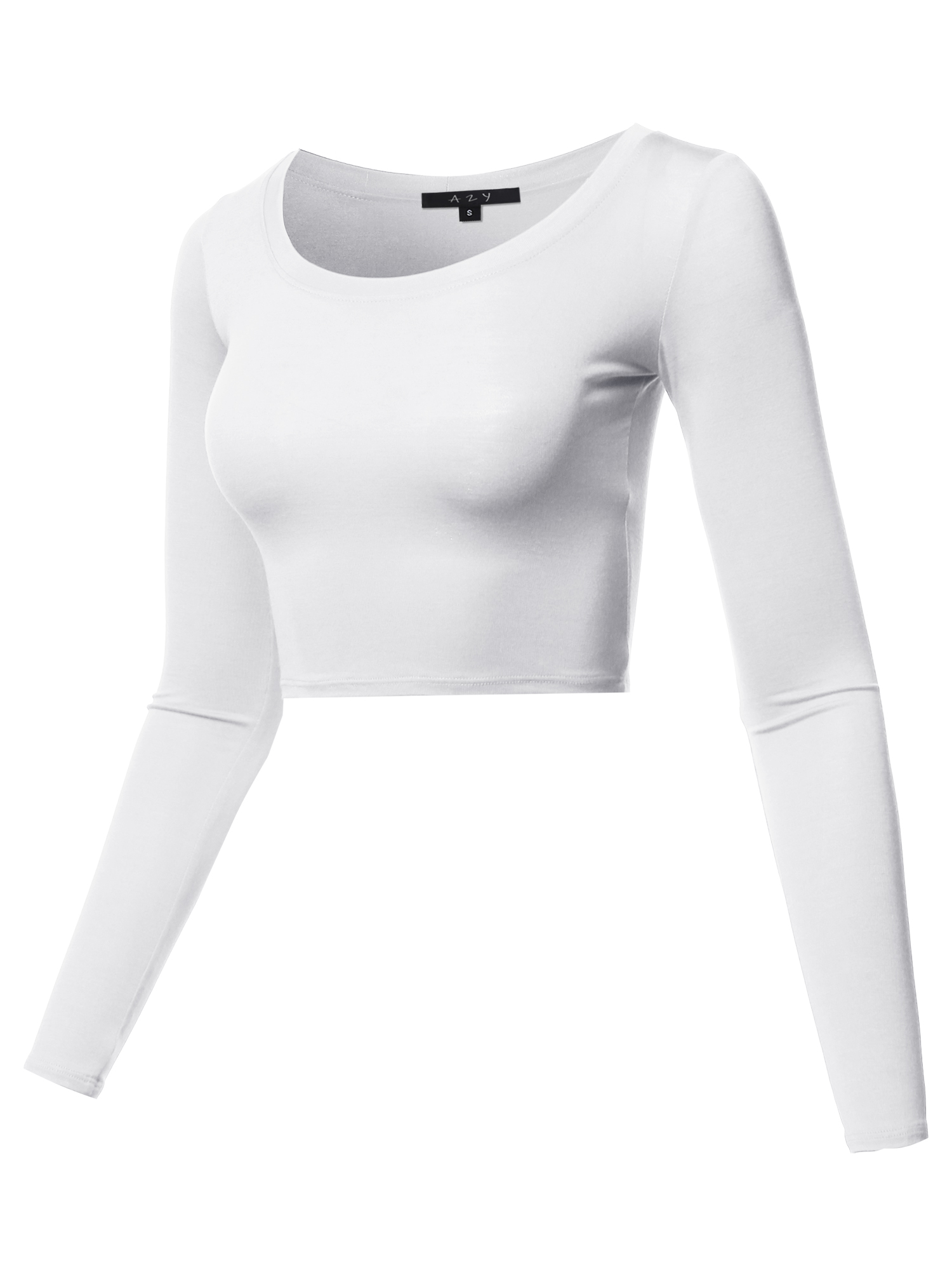 white long sleeve crop top target