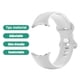 thumbnail image 5 of Correa de reloj de silicona ajustable Pulsera de reloj impermeable para Google Pixel Watch, 5 of 6