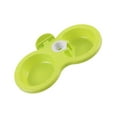 thumbnail image 1 of Opolski Pet Hanging Dual Bowl Cat Kitten Dog Puppy Food Water Container Drinking Feeder, 1 of 8