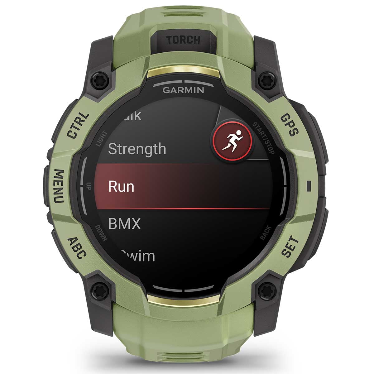 Garmin Instinct 3 Alpine Rush AMOLED (Fern Green, 50 mm) Outdoor GPS Smartwatch Bundle with PlayBetter Portable Charger & HD Screen Protectors