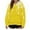 Yellow3, variant on SHTXOZHI Women's Long Sleeve Hoodies Pullover Tops Drawstring Sweatshirts with Pocket Trendy Fall Outfit