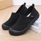 thumbnail image 4 of Slip On Lofers Women House Shoes Breatable para Corriendo (41), 4 of 9