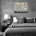 thumbnail image 2 of Farmhouse Bathroom Wall Decor Rustic Floral Bathroom Decor Wall Art Bathroom Picture for Wall Country Eucalyptus Leaves Red Flower Painting Canvas Prints Modern Framed Home Decor 16''''x12'''', 2 of 6