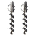thumbnail image 1 of Waiter's Corkscrew Wine Bottle Opener with Keychain, 2-Pack Portable Multi-Tool for Bartenders, 1 of 4