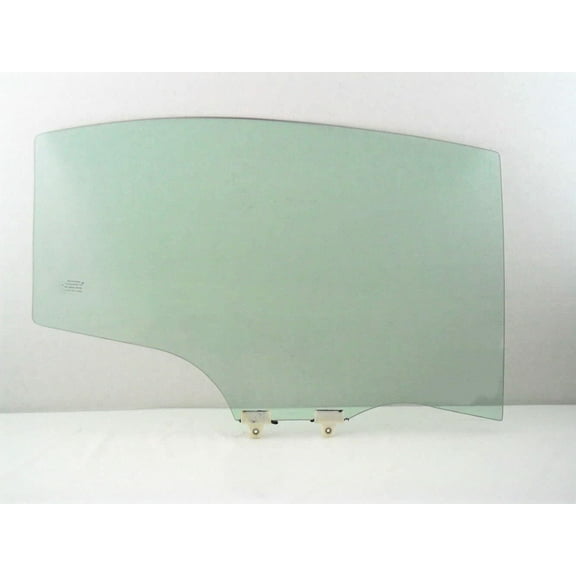 Passenger Right Side Rear Door Window Door Glass Compatible with Honda Civic 4 Door Sedan 2006-2011 Models
