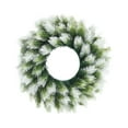 thumbnail image 4 of Corona navideña para puerta de entrada, corona navideña, decoración de pared, corona artificial para 35 centímetros, 4 of 9