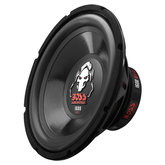 BOSS Audio Systems P12SVC 12” Car Subwoofer, 1600 Watts, Single 4 Ohm Voice Coil