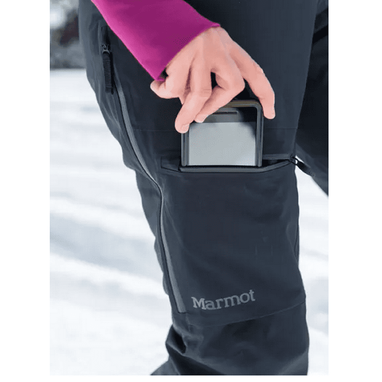 Marmot Women's Refuge Snow Wind-Resistant Pants, Black, XL