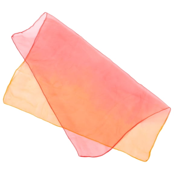 Milisten Set of Orange Dance Scarves for Movement and Performance, Lightweight Fabric for Family Dance and Creative Play