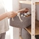 thumbnail image 5 of Caja de almacenamiento de cesta plegable, caja de clasificación de ropa de lona, caja de almacenamiento de juguetes, 5 of 5