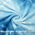 thumbnail image 4 of Surf Poncho Changing Towel Robe with Hood Quick Dry Microfiber Wetsuit  Blue, 4 of 9