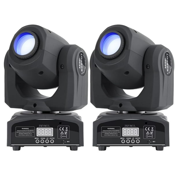 Luces LED para DJ Gobo Light ZKYMZL, 60 W, con cabezal móvil
