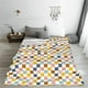 thumbnail image 5 of Balery Colorful Checkered 1 Manta de Felpa Suave y Acogedora – Cobija de Franela Aterciopelada para Cama, Lavable y Cálida para Sofá, Mascotas, Transpirable-80"x60", 5 of 7
