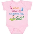 thumbnail image 3 of Inktastic Golfing Girls Future Golfer Girls Baby Bodysuit, 3 of 5