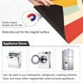 thumbnail image 4 of Yayeee Magnetic Dishwasher Cover for The Front Decoration Home Kitchen Machine Sticker Protector, Colorful Circles, 4 of 6