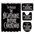 thumbnail image 2 of 2Pcs The Nightmare Before Christmas Toilet Lid Cover and Bath Mat - Jack Sally Skellington Skull Toilet Lid Cover and Bath Mat for Halloween Christmas Decoration - (#aftq)-#4, 2 of 10