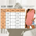 thumbnail image 4 of TEMOFON V Neck Tank Tops for Women Summer Sleeveless Shirts Casual Tank Basic Loose Fit Flowy Tunic Tops Solid Color Cute Pink Size XL, 4 of 4