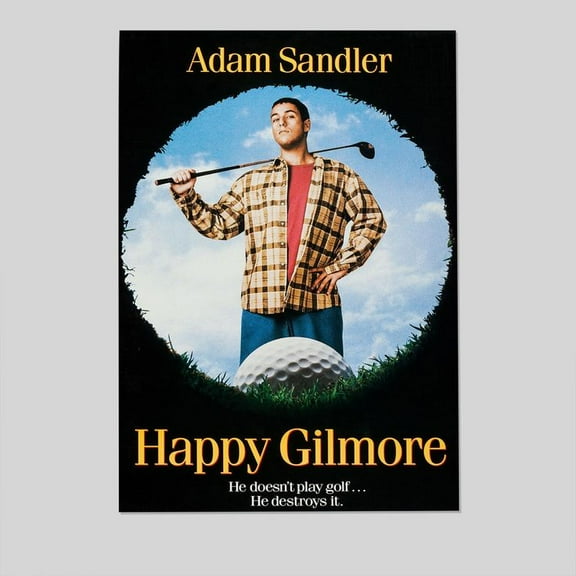Happy Gilmore Movie Poster Print Size 24''x36''-Gategoo