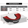 thumbnail image 5 of RDX Gum Shield Boxing MMA Mouth Guard Kickboxing Mouthpiece, Mouthguard Jaw Protector with Case, Muay Thai Martial Arts Rugby Hockey Football Judo Karate Soccer Contact Sports, 5 of 6