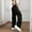 Black, variant on Womens Side Pocket Cargo Pants, Side Multi Layer Utility Cargo Pocket Elastic Drawstring High Waist Straight Wide Leg Casual Daily Pants, Pink M