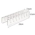 thumbnail image 3 of Soporte Organizador de Sombrero Acrílico Stand Soport Space Baseball Caporball Organizador para 7 Gab Sin Instalación REquierra Descaración para para para Carrado delmentación, 3 of 6