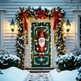 thumbnail image 5 of Tyidzon Merry Christmas Door Cover Christmas Hanging Banner 72 x 35 Inch Santa Door Cover Christmas Decorations for House Wall Door Winter Party Supplies, 5 of 9