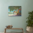 thumbnail image 2 of Masterpiece Art Gallery A Day In Island Paradise Bright By Kathleen Denis Canvas Art Print 22" x 28", 2 of 4