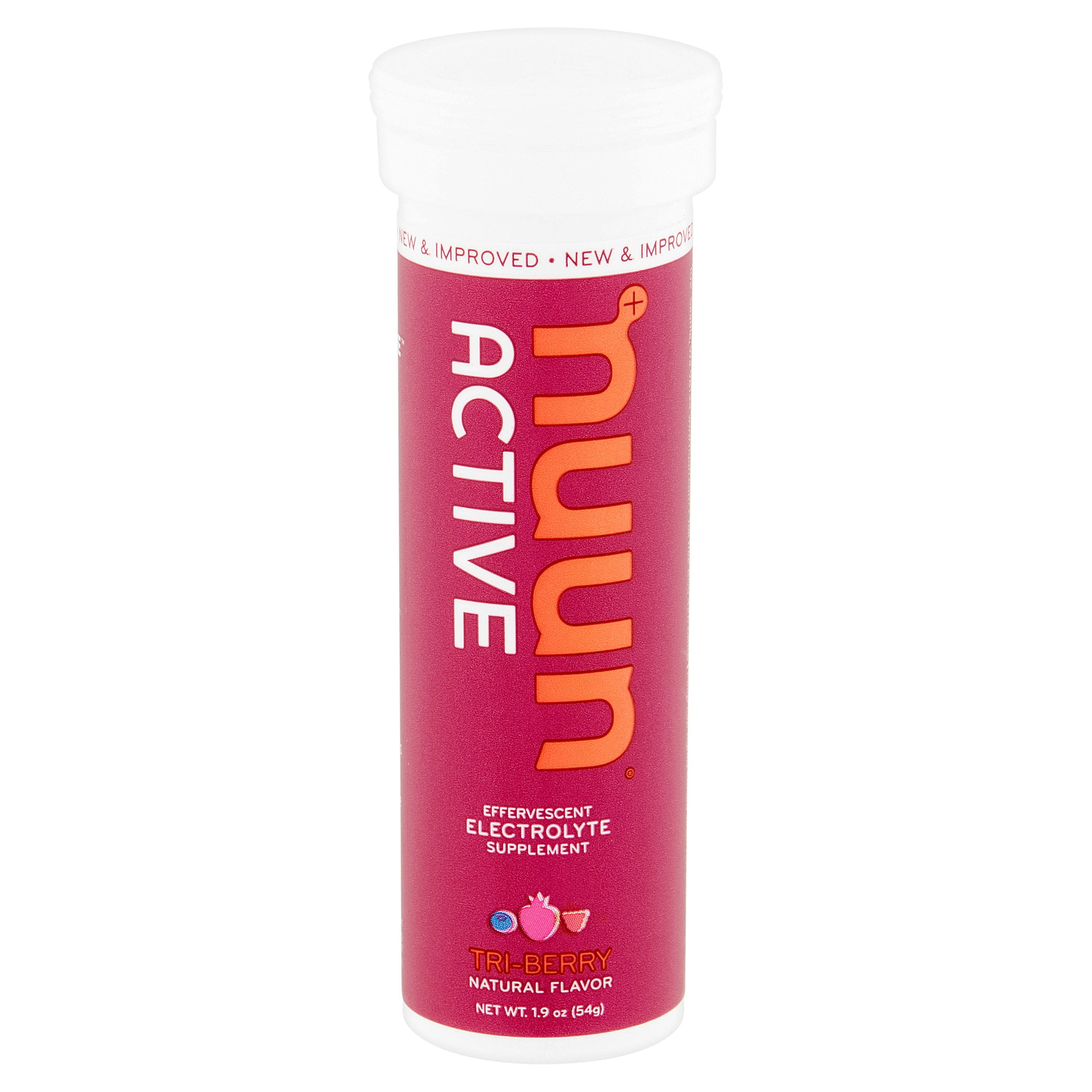 Nuun Bev Tube Tri Berry,10 Tb (Pack Of 8)