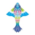 thumbnail image 2 of S SERENABLE Fish Kite Outdoor Activities Big Professional for Kids & Adults Beginner Sea blue 2m, 2 of 6