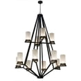 thumbnail image 3 of Meyda Tiffany 173745 Galen 12 Light 60" Wide Chandelier, 3 of 4