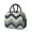 Blue And Beige-7, variant on Obrewu Blue and White Pioneer Flower Lunch Bag for Adult, Insulated, Leakproof, Oxford Cloth