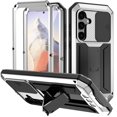 thumbnail image 1 of Funda de teléfono Lunivop para Samsung Galaxy S25 de metal con pantalla, 1 of 6