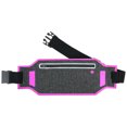 thumbnail image 3 of Riñonera deportiva ultraligera y moderna para aventuras al aire libre, impermeable, color rojo rosa, 3 of 8